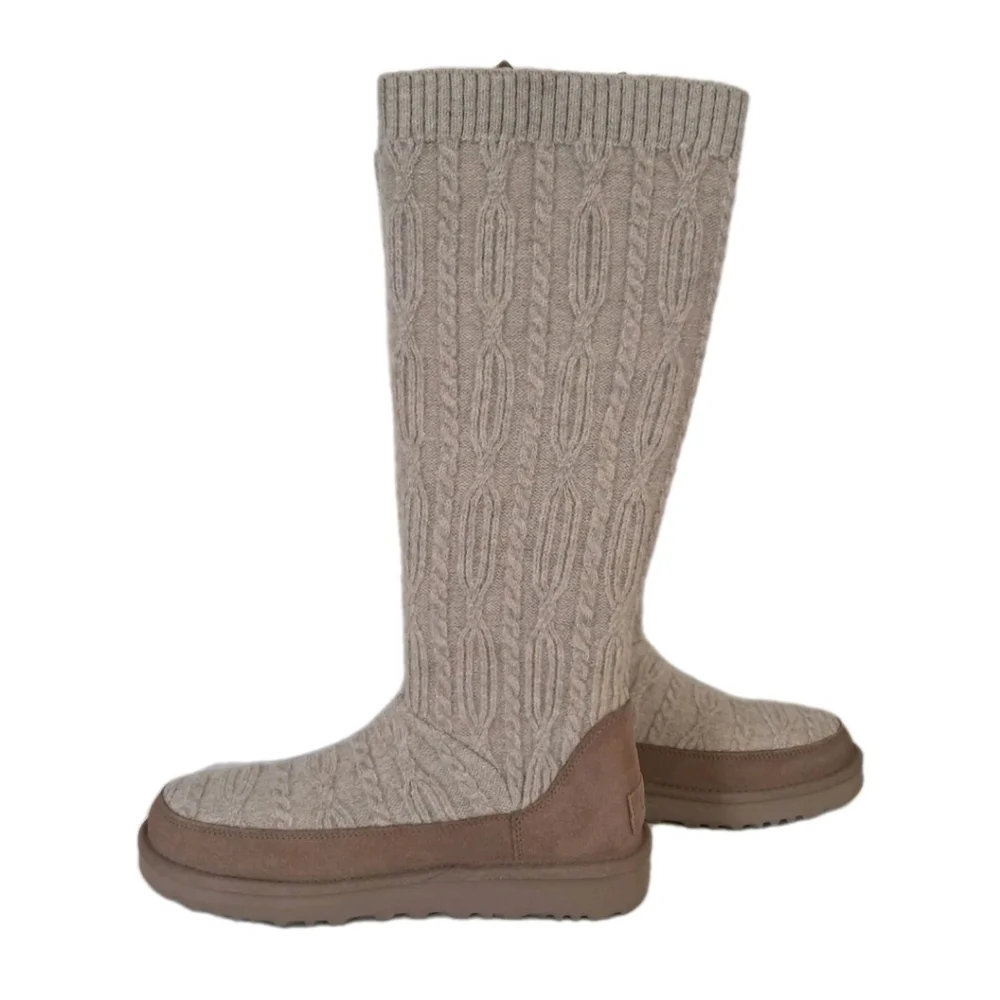 UGG Classic Tall Cabelle Knit Boots